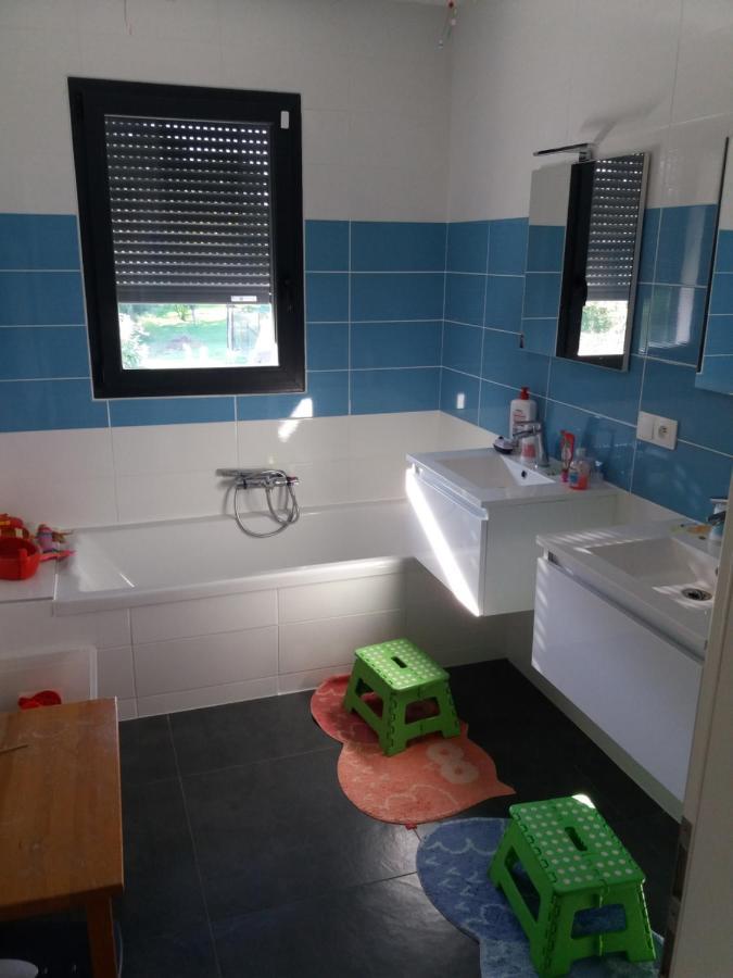 Chambres, cuisine, piscine, spa, billards, airhockey, nature Fillinges Esterno foto